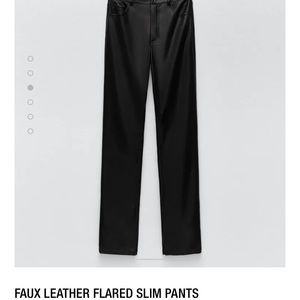 Zara leather pants